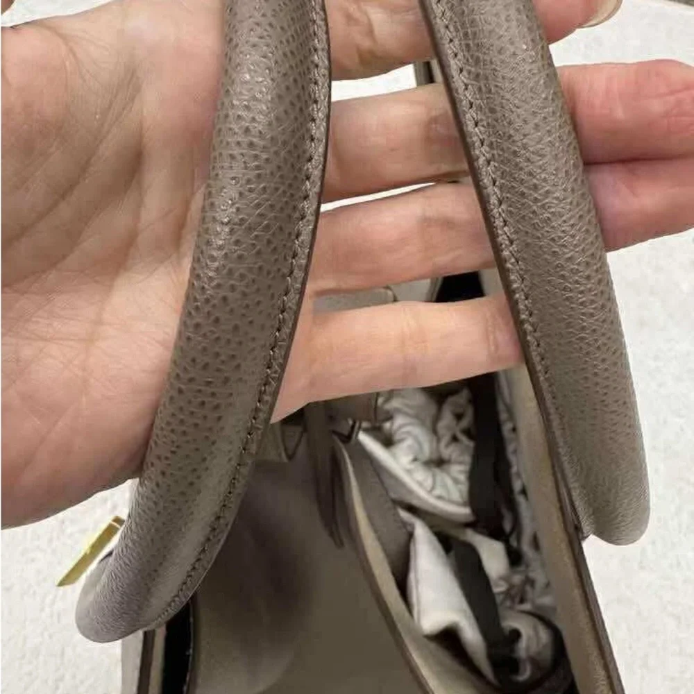 Celine Gray Leather Tote - Picture 13 of 16